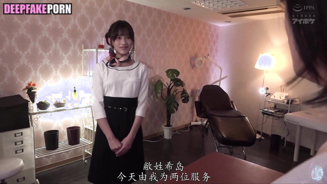 She thinks that no one will see them having sex, fake Minji ニュージーンズ アダルト