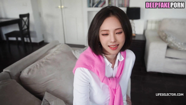 Karina 카리나 에스파 watching you during missionary sex on the kitchen table ai