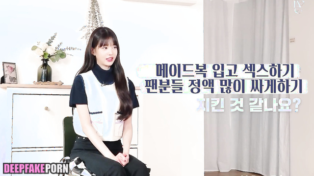 Hot housemaid slept with him for a gift - Wonyoung fakeapp アイヴ 性別 fakeapp