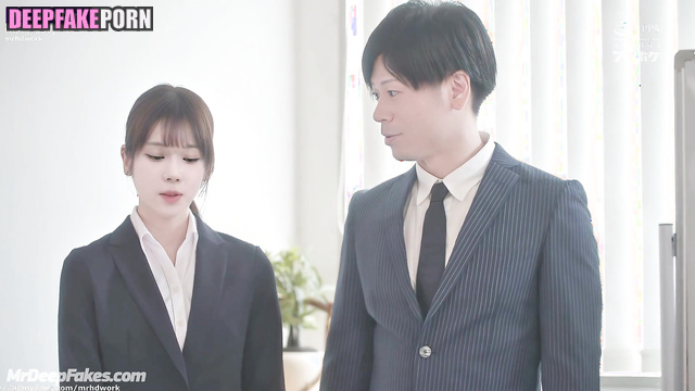 에스파 Winter wanted to get promotion at work 섹스 so she had sex with me 김민정 aespa