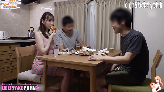 Brunette cheating her boyfriend right now / Yuki (유키 퍼플키스) face swap