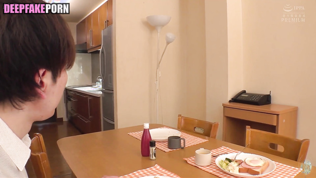 Fake Sakura in housemaid uniform pleasing her producer アイズワン ディープフェイク エロ