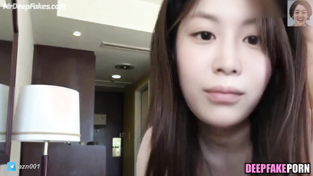 Brunette showed you her unshaved wet pussy, Go Youn-Jung (고윤정 가짜 포르노) ai