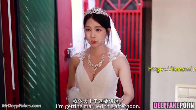 Li Yitong lost her virginity 10 minutes before the wedding, ai 李一桐 智能換臉