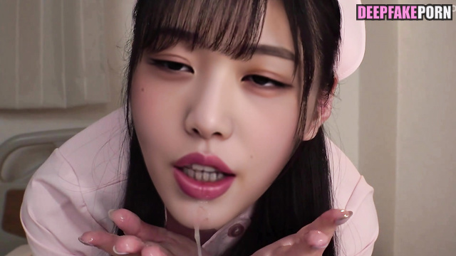 Nurse is going to seduce a handsome patient - Wonyoung A.I. アイヴ 本物の偽物 [PREMIUM]