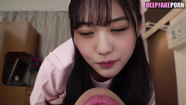 Nurse is going to seduce a handsome patient - Wonyoung A.I. アイヴ 本物の偽物 [PREMIUM]
