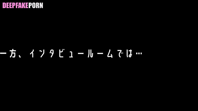 Cool sex on the floor and on the leather sofa with Kazuha ルセラフィム ポルノ A.I.