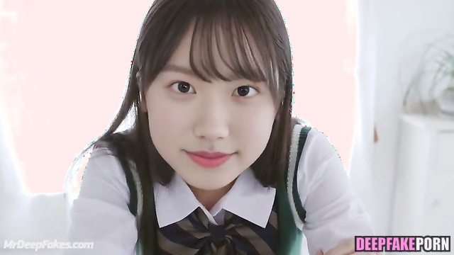 芦田愛菜 ディープフェイク エロ cute Mana Ashida stroking herself sexy, solo fakeapp