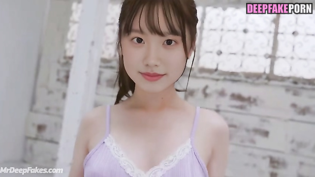 芦田愛菜 ディープフェイク エロ cute Mana Ashida stroking herself sexy, solo fakeapp