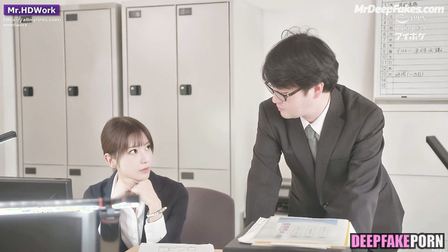 アイズワン 情熱的なセックス her colleague's passion amazed her, fake Sakura