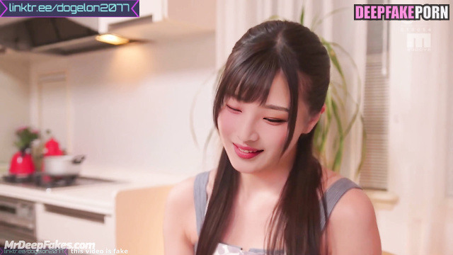 ニュージーンズ ディープフェイク couple is going to fuck after bath procedures, Minji ai