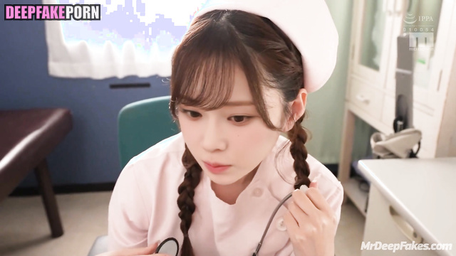윈터 에스파 dissolute and sexy nurse had fun in a closed hospital, Winter ai