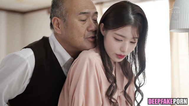 Old fart bought her and fucked / Wonyoung face swap アイヴ ディープフェイク エロ