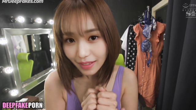 Sex two minutes before going on stage, Wonyoung face swap アイヴ フェイクポルノ