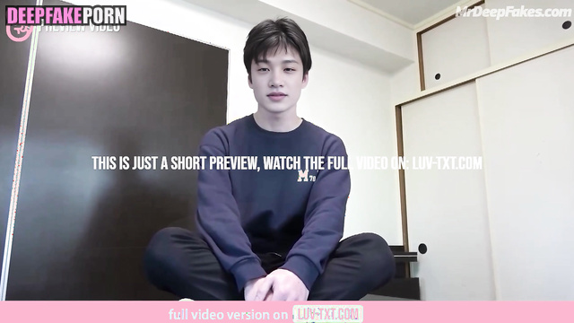 ストレイキッズ ポルノ he convinced you that he sucks sweetly, Bang Chan face swap