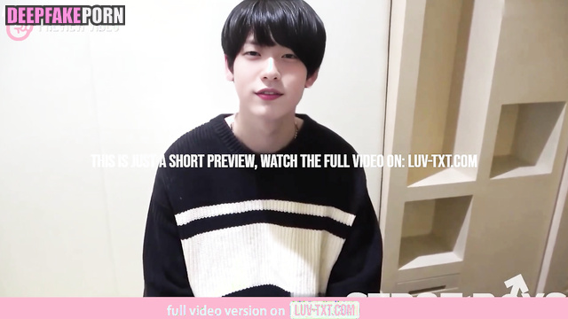 Sexy teen Soobin トゥモロー アダルト wants to lose anal virginity this night, ai