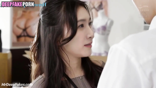 Fake Jiang Shuying asked a guy to watch her tempting masturbation 江疏影 换脸