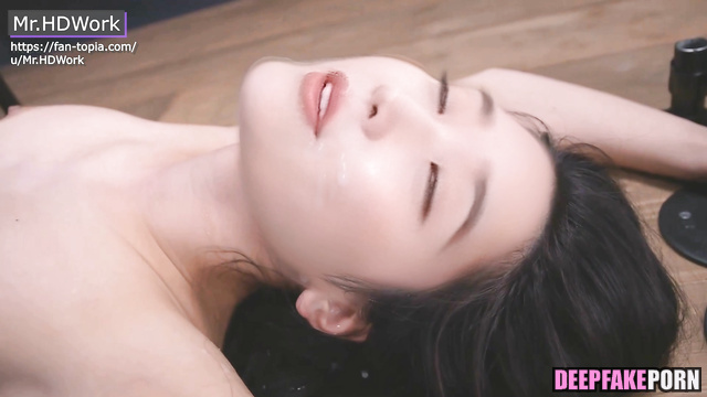 Korean idol IU is covered in cum = deepfake porn / 가짜 연예인 포르노 아이유 [PREMIUM]