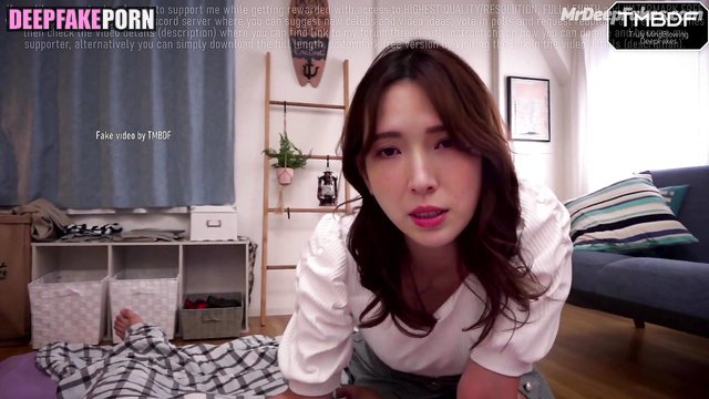 Tiffany Ann Hsu making a blowjob - fake celebrity porn (許瑋甯 假名人色情片)