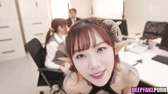 Chaewon IZ*ONE | IZONE: blowjob fake porn (채원 아이즈원 사까시 가짜 포르노) [PREMIUM]