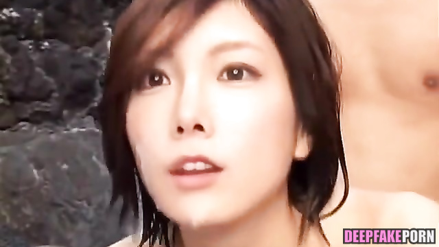 Taeyeon SNSD bukkake sex scene in the park (태연 소녀시대 부카케 섹스 장면)