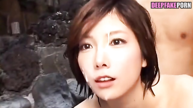 Taeyeon SNSD bukkake sex scene in the park (태연 소녀시대 부카케 섹스 장면)