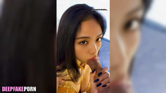 Jisoo BLACKPINK likes sucking dicks - fake porn (지수 블랙핑크 빨다 가짜 포르노)
