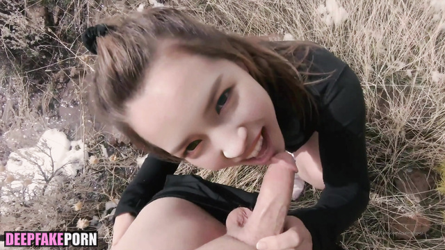 Fake porn tape of Nancy from MOMOLAND sucking cock outdoors 가짜 포르노 낸시 모모랜드 사까시 [PREMIUM]