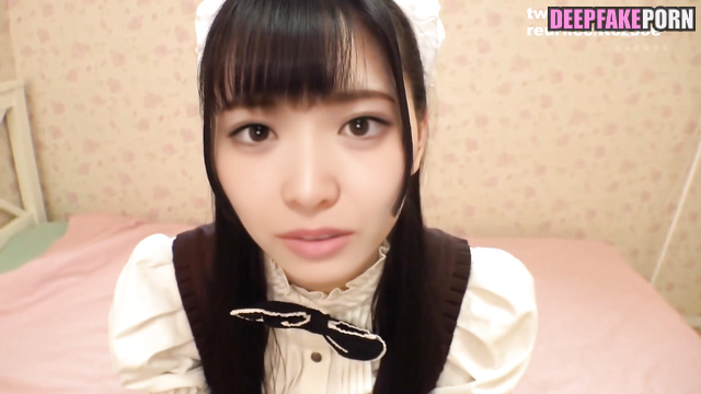 J-Pop Matsumura Sayuri (Nogizaka46) - shy maid is fingered フェイクポルノ 松村沙友理 乃木坂46 [PREMIUM]