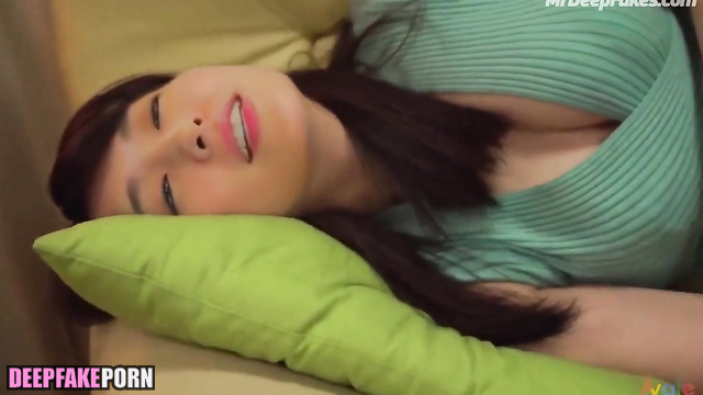 Threesome with sexy Japanese Yui Aragaki [deepfake] フェイクポルノ あらがき ゆい 三人組