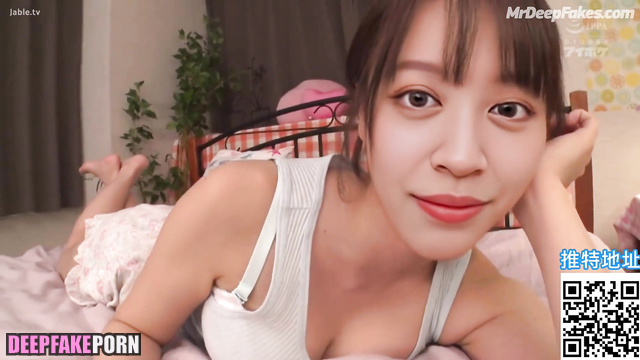 DeepFake tittyfuck by YouTube Star Haley Duu ends with cum (智能換臉 性爱场面 阿民 精子)
