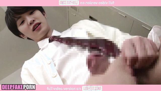 Hunky Brunet AI A-Min from EPEX Show Off His Big Dick