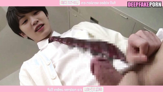 Hunky Brunet AI A-Min from EPEX Show Off His Big Dick