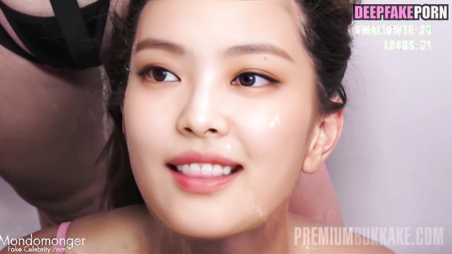Black and white dicks cumed in her mouth (Jennie fake video) 제니 블랙핑크 [PREMIUM]