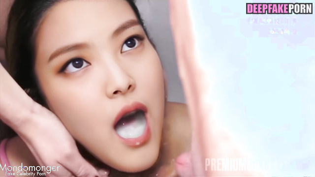 Black and white dicks cumed in her mouth (Jennie fake video) 제니 블랙핑크 [PREMIUM]