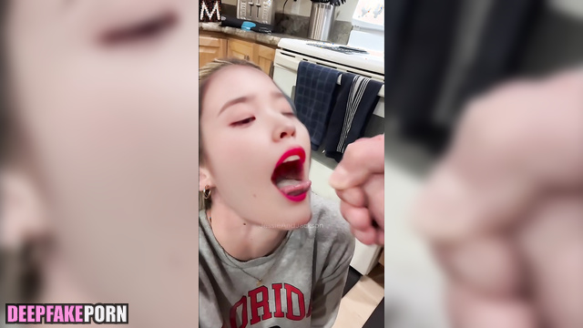 Cum is her favorite treat / IU (아이유 스마트한 얼굴 변화) internet celebrity [PREMIUM]