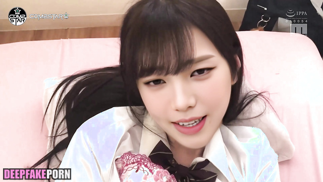 This teen only fucks with a condom (Karina smart face change) 카리나 에스파 [PREMIUM]