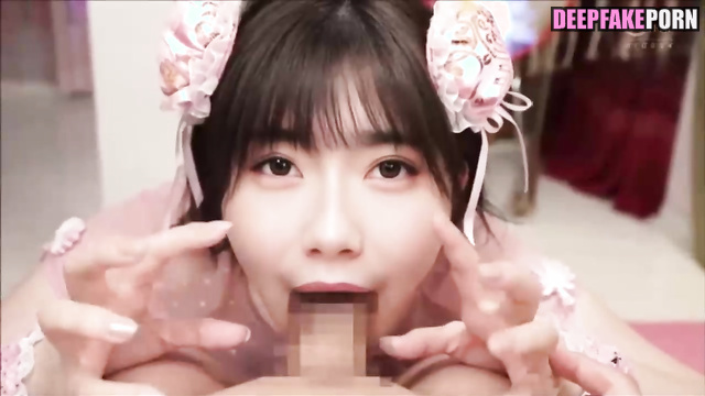 AI Freya Jayawardana (フレヤ・ジャヤワルダナ) Gives Her Boss A Blowjob