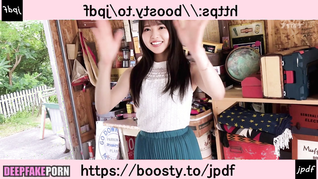 Innocent porn shoot with fake Asuka Saito 齋藤 飛鳥