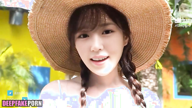 Real Fake NMIXX Haewon 해원 엔믹스 Skinny Hot Babe