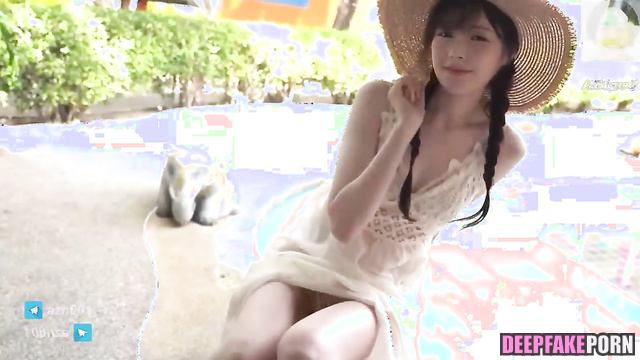 Real Fake NMIXX Haewon 해원 엔믹스 Skinny Hot Babe