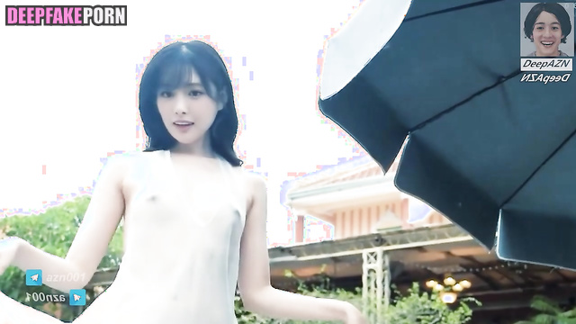 Sexy NMIXX Sullyoon (설윤) life nude AI show