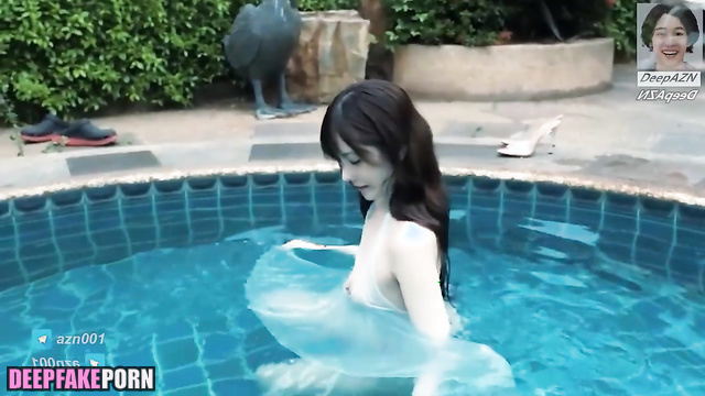 Sexy NMIXX Sullyoon (설윤) life nude AI show