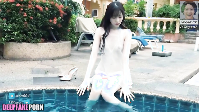 Sexy NMIXX Sullyoon (설윤) life nude AI show