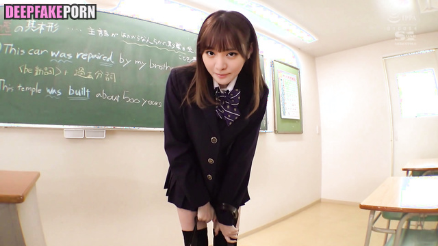 Slutty Minnie 민니 여자 아이들 did it hot in the school, internet celebrity [PREMIUM]