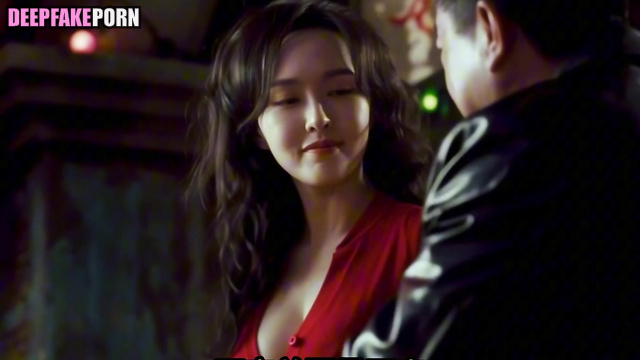 Brunette did it with with a crime boss, Tiffany Tang 唐嫣 性爱场面 real fake [PREMIUM]