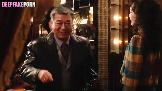 Brunette did it with with a crime boss, Tiffany Tang 唐嫣 性爱场面 real fake [PREMIUM]