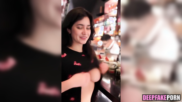 Half-vietnamese Youtuber slut ai Elise Tran ASMR flashes her tits all over the place