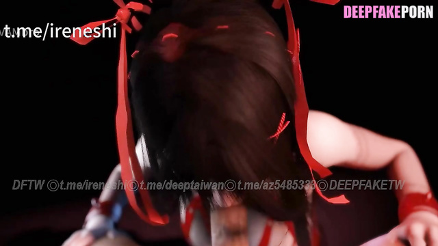 Real fake 阿部マリア Abe Maria 3D blow job