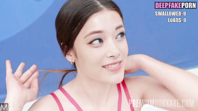 She's a real cum absorber (トゥワイス インターネットの有名人) Tzuyu face swap [PREMIUM]